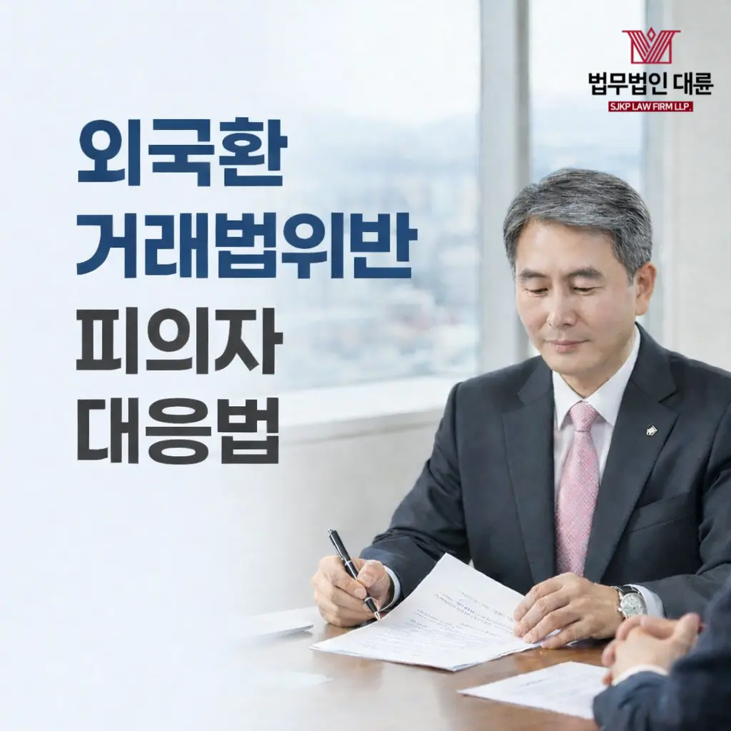 외국환거래법위반 혐의 받았다면? | 외국환거래법위반 피의자 대응법