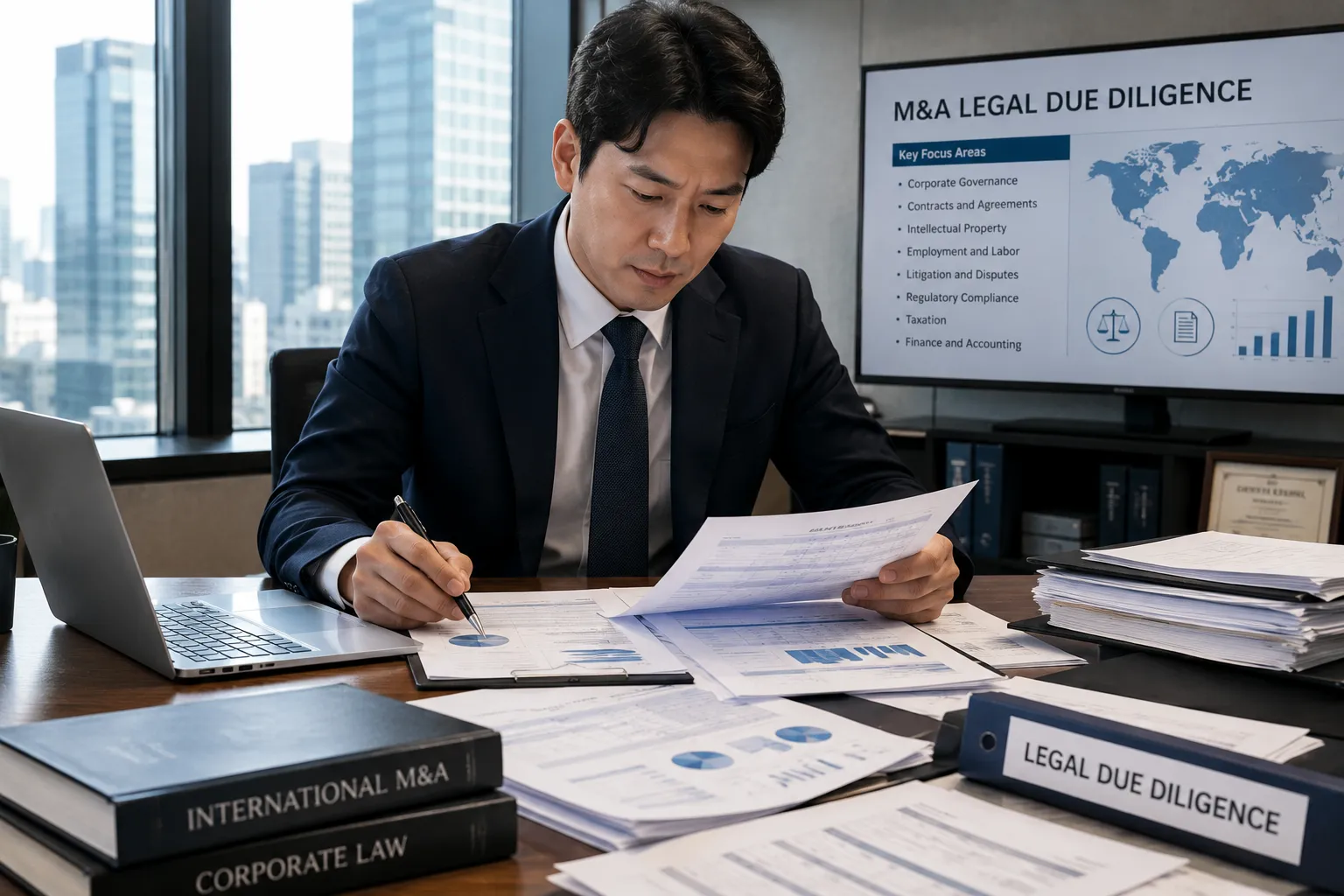 국제 M&A 법률실사 의미 내용 확인하기