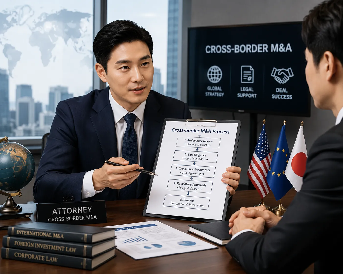크로스보더M&A전문변호사 일본 기업 인수를 위한 대륜의 조력