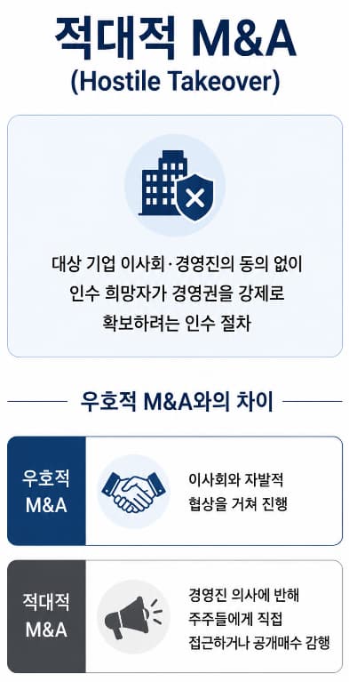 크로스보더 적대적 M&A 방어 자문 | 적대적 인수인의 주요 공격 방식