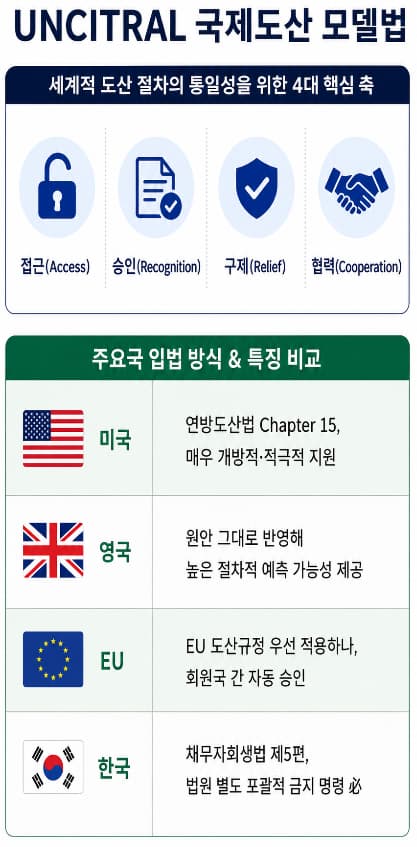 국제도산 승인·지원 신청 | 국제도산 승인·지원 제도의 법적 성격