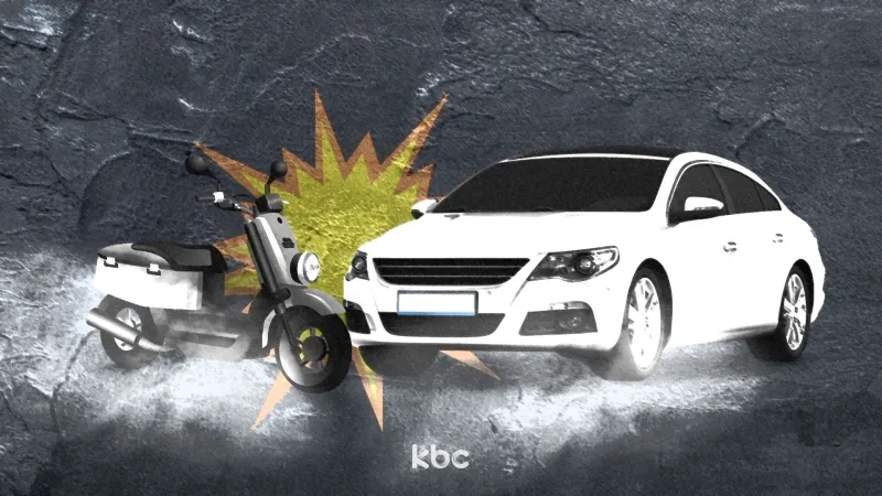 차선 변경에 오토바이 중상 사고 발생...현장 떠난 운전자 '불기소' 이유는?